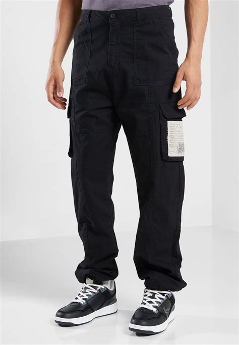 Signature Cotton Cargo Pants 